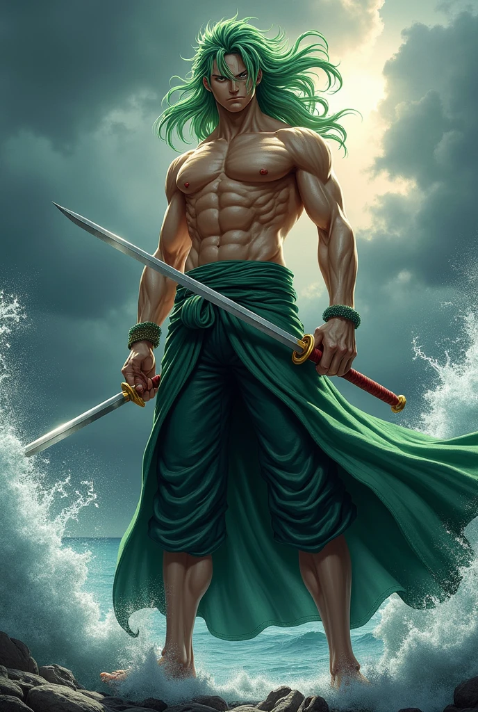 Zoro juro 3d realistic 4k wallpaper 

