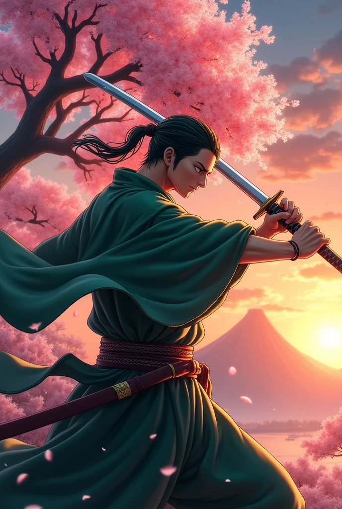 Zoro juro with amazing creativity 4k wallpaper
