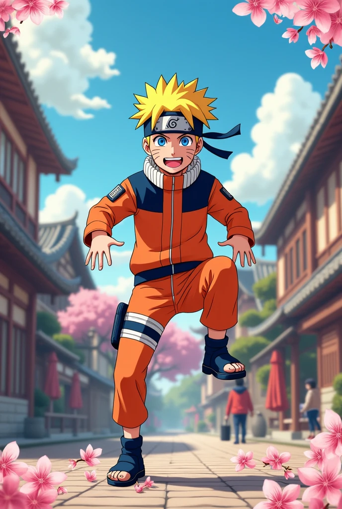 Naruto sitting on a penis