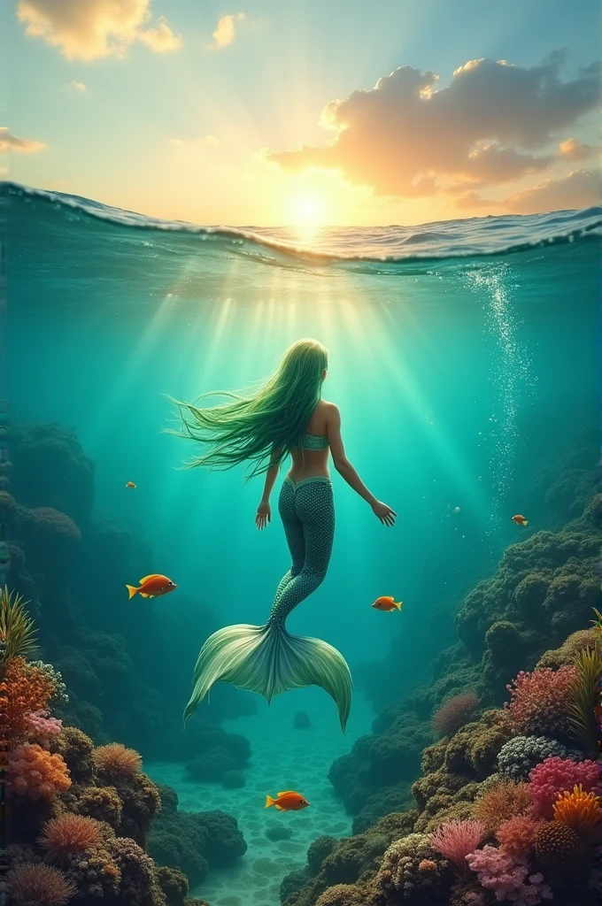 Underwater world picture