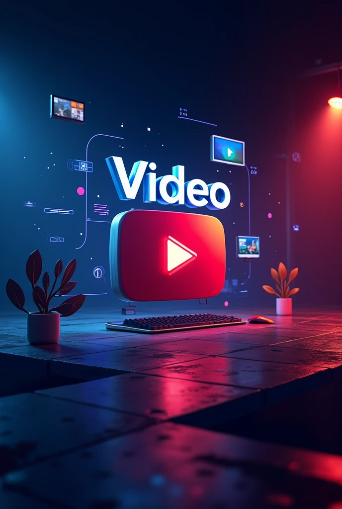 Video Hub নাম দিয়ে লগো বানিয়ে দিন ইউটিউব ব্যানার