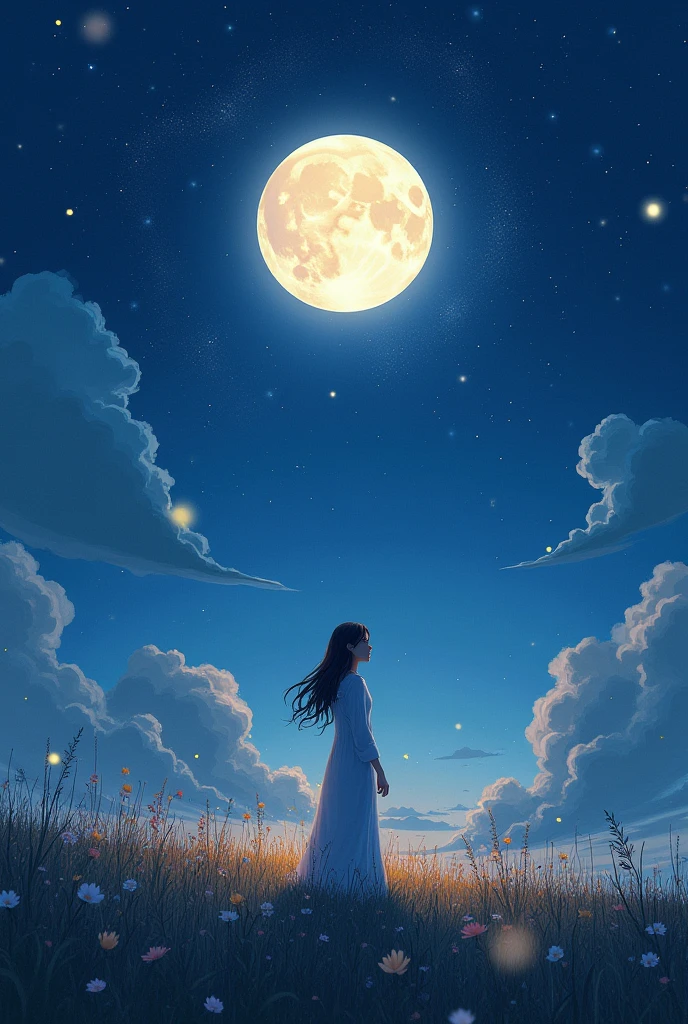 **Hook:**
*Under the moonlight, drifting in reverie,
Stars in the sky, setting my mind free,
Lost in the night where the dreams run deep,
Moonlit moments, where my thoughts find sleep.*
**Verse 1:**
*Midnight whispers, shadows softly play,
Moon’s silver touch, guiding my way,
Stars spill secrets, the night’s gentle kiss,
In this dreamland, reality’s bliss.*
*Echoes of memories float on the breeze,
Heartbeats align with the moon’s soft tease,
Wandering thoughts in the velvet sky,
In this tranquil state, my worries fly.*
**Hook:**
*Under the moonlight, drifting in reverie,
Stars in the sky, setting my mind free,
Lost in the night where the dreams run deep,
Moonlit moments, where my thoughts find sleep.*
**Verse 2:**
*Chasing reflections in the pale moon glow,
Heart syncs to rhythms that the night bestows,
Lost in a reverie where the past can breathe,
Floating on dreams, like the night’s gentle weave.*
*Illusions of stardust in a silent dance,
Moonlit escape, a mystical trance,
In the quiet night, where the world seems still,
Thoughts drift away on a moonlit thrill.*
**Hook:**
*Under the moonlight, drifting in reverie,
Stars in the sky, setting my mind free,
Lost in the night where the dreams run deep,
Moonlit moments, where my thoughts find sleep.*
**Verse 3:**
*In the hush of the night, where the shadows blend,
Moonlight’s caress, like a faithful friend,
Dreams unravel with the stars’ soft shine,
Navigating a realm where the heart aligns.*
*Whispers of the cosmos, drifting on air,
Moments of clarity in the midnight’s glare,
Silent echoes of a world so vast,
In moonlit reverie, where the past meets the present fast.*
*Wandering thoughts in the cool night’s embrace,
Tracing constellations in a timeless space,
Reflecting on life with a gentle touch,
Moonlit musings that heal and clutch.*
**Verse 4:**
*As the moon climbs high, casting shadows wide,
I’m lost in a dreamscape where secrets collide,
Silver beams