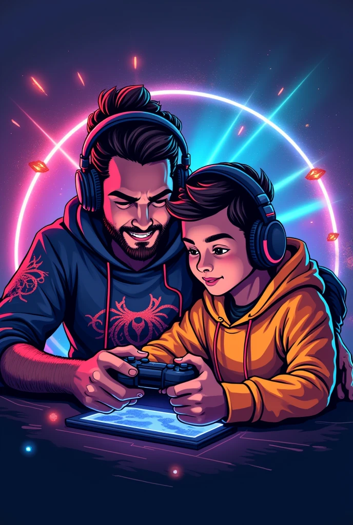 Jay and jayy father and son gaming logo