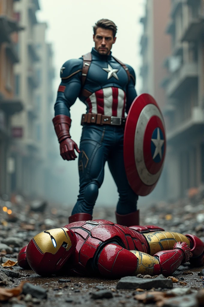 Iron man murdured by captain america
