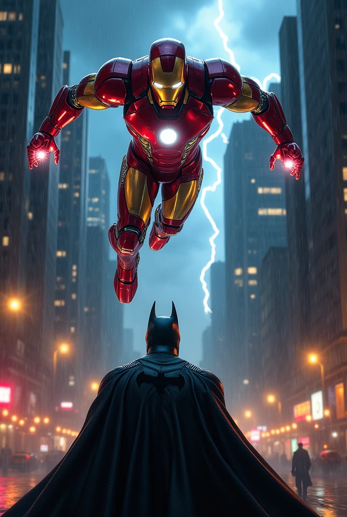 Iron man vs batman