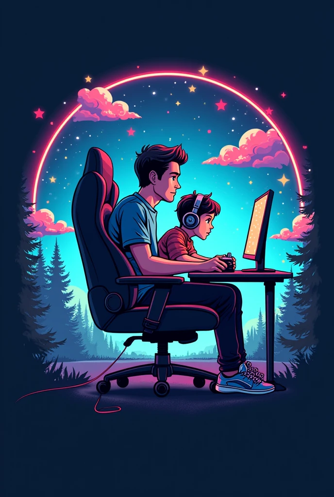 Jay and jayy father son gaming logo