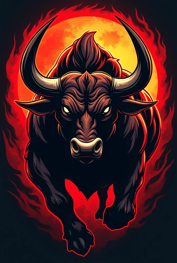 angry bull logo
