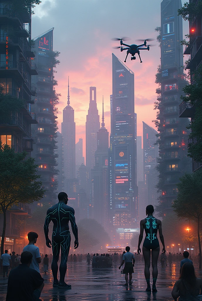 In 50 years, humans will merge with machines.