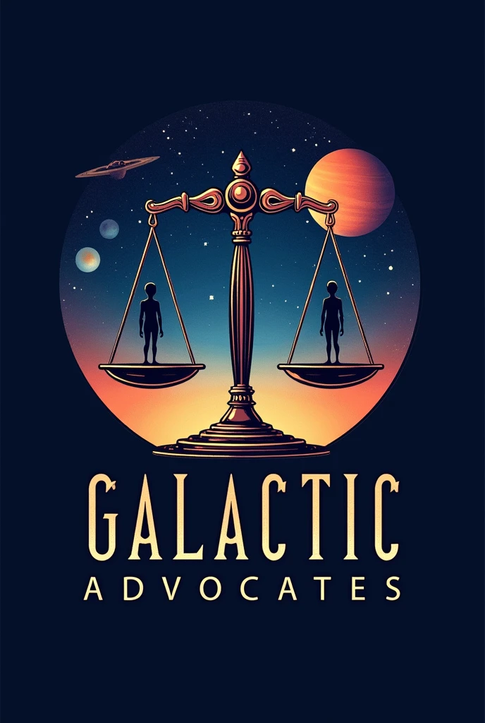 Logo of lawyers specializing in the right of invasion of extraterrestrial peoples and terrestrial human rights 


