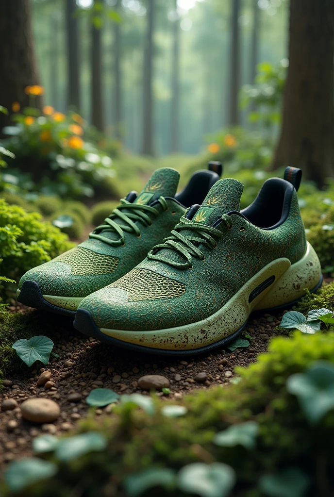 Sneakers inspired by trees for 100 years from now