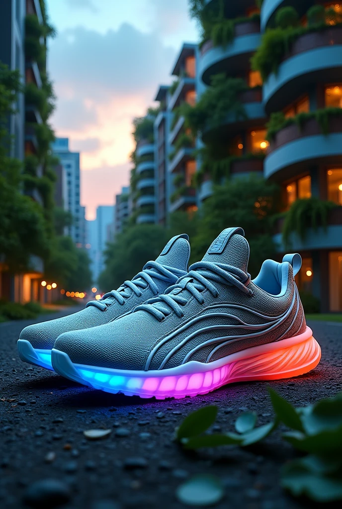 Sneakers inspired by tree roots, 100 years from now
