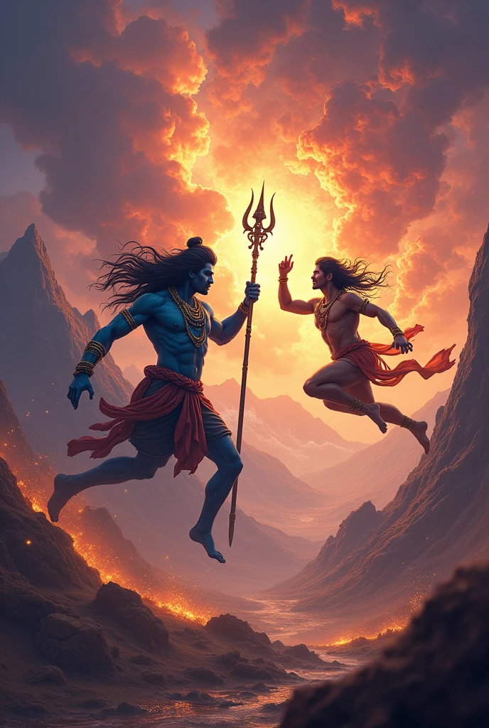 War between kaal bhairav and hanuman ji