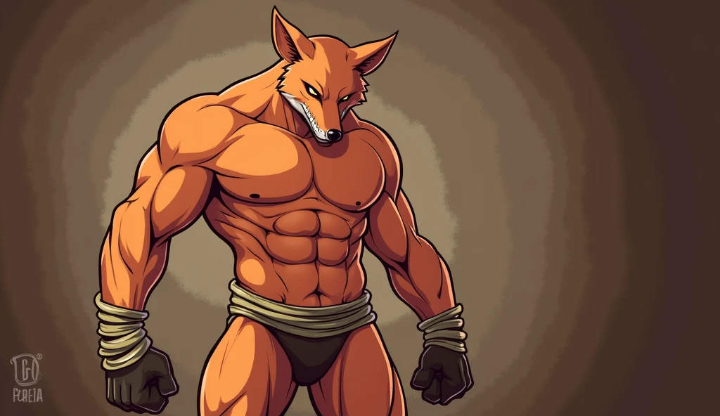 Muscular, fox, cartoon,tied, porn, nsfw, abs, torture, hd, fullbody, furry