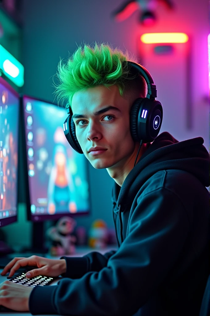 A photo of the streamer senseiok