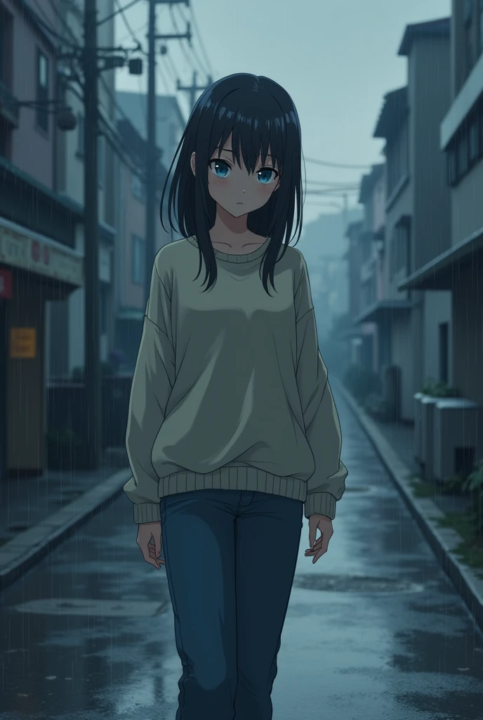 Make an anime that represents depression 
