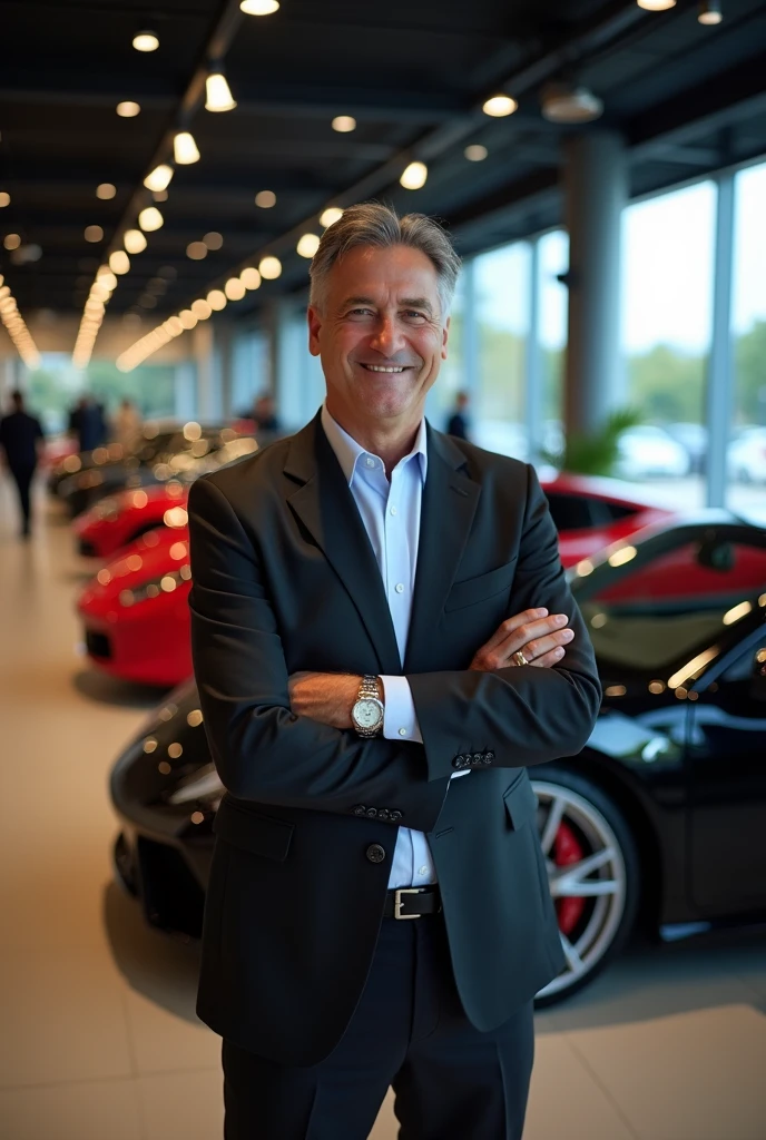 Can I have a picture of the car business owner?