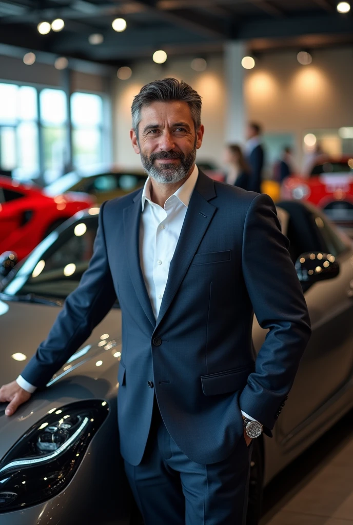 Can I have a picture of the car business owner?
