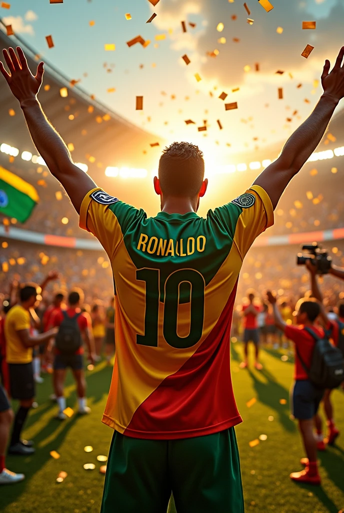 Cristiano Ronaldo wins the World Cup 