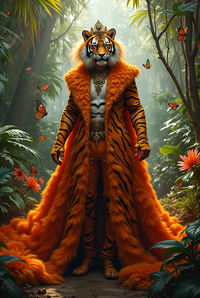 Tiger king in a dress