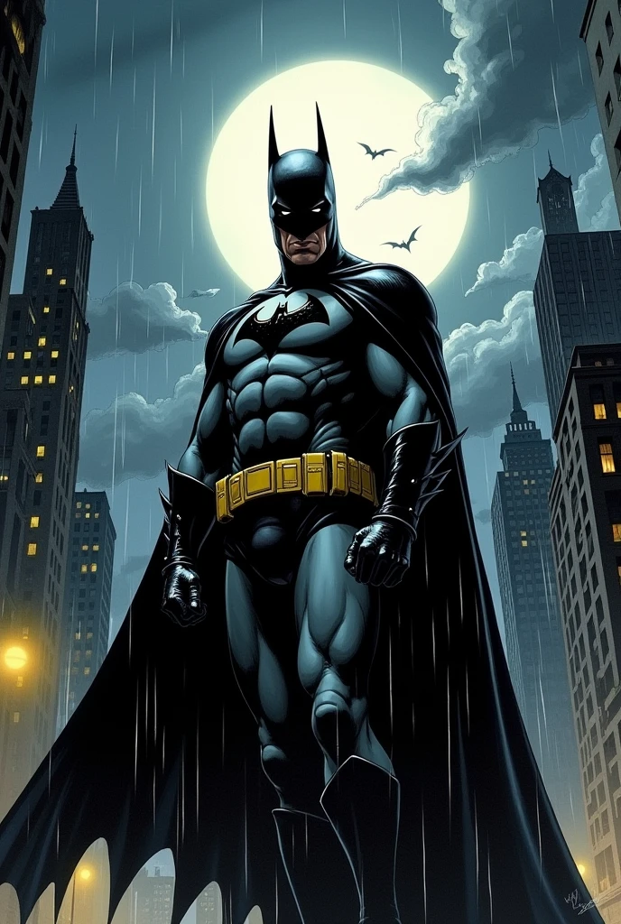 Batman painting