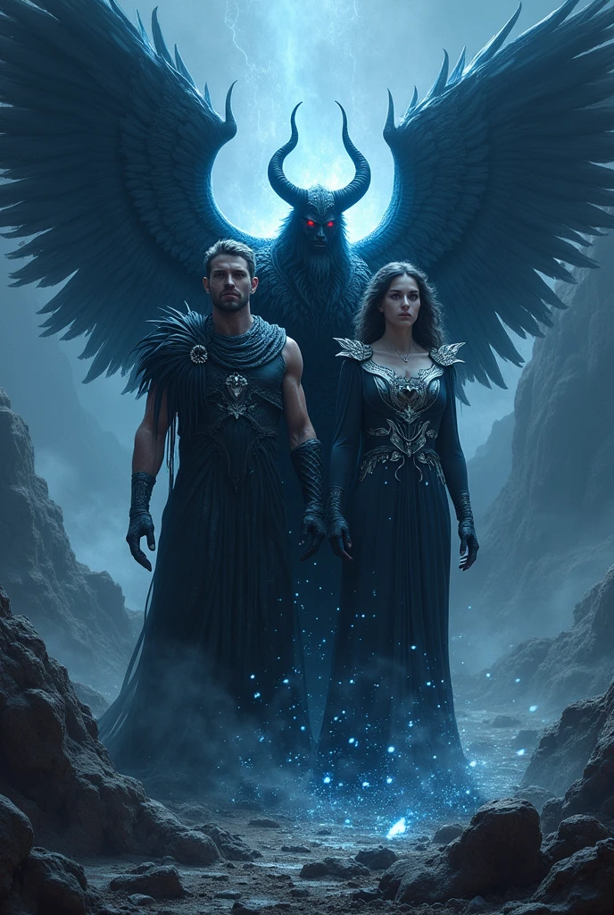Chaos magick black & blue 
Cold
Destruction
God Erebus
God chaos
Goddess nix