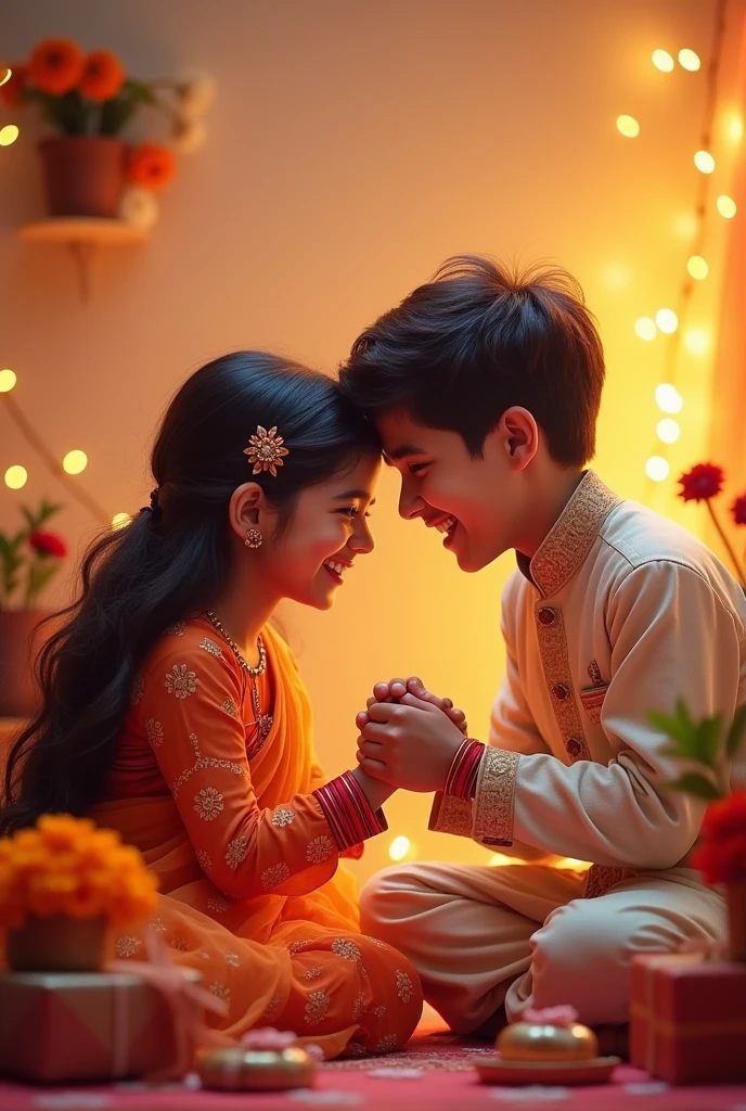 Happy raksha bandhan poster