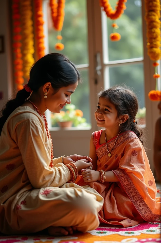 An image on Rakshabandhan
