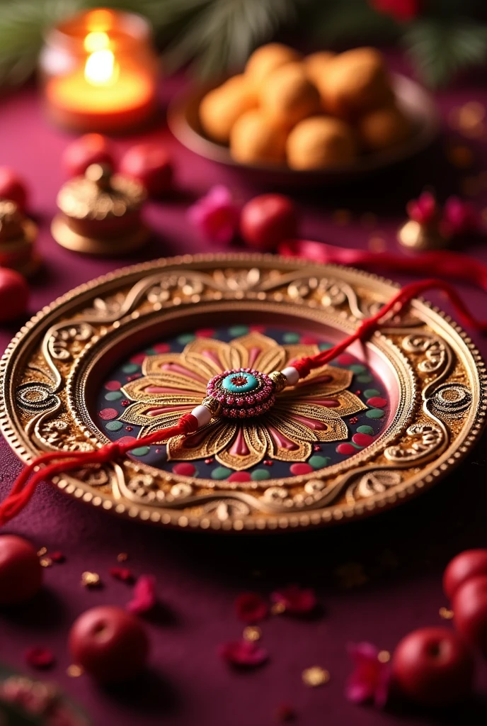 Raksha Bandhan decorative plate