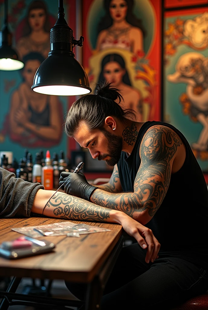 It must have the initials of the SME that is called "Tattoo Machine"