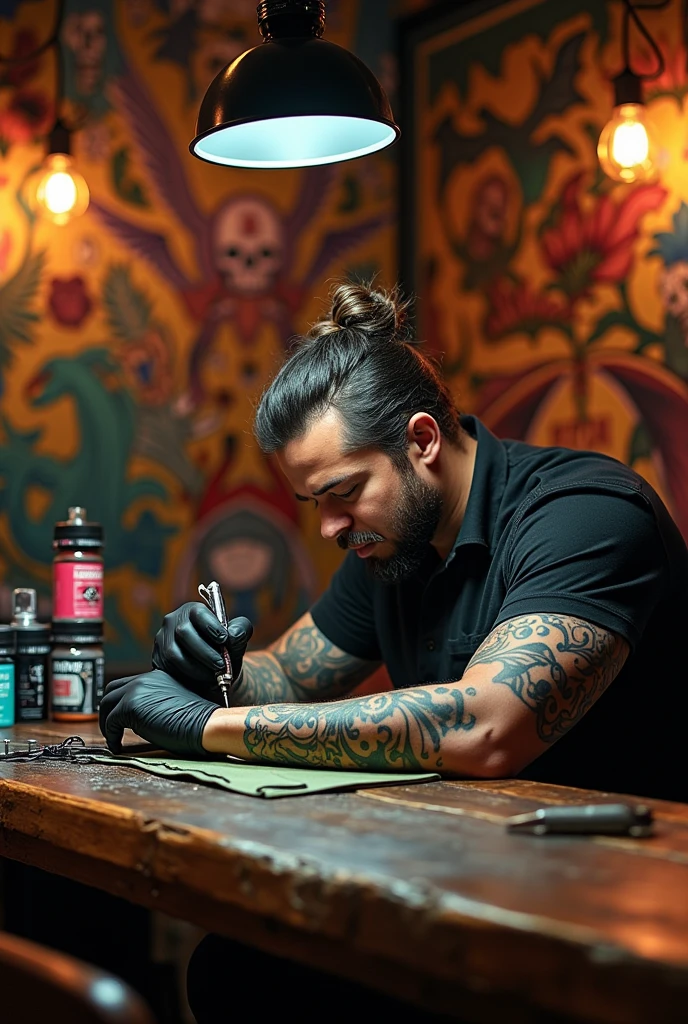 It must have the initials of the SME that is called "Tattoo Machine"