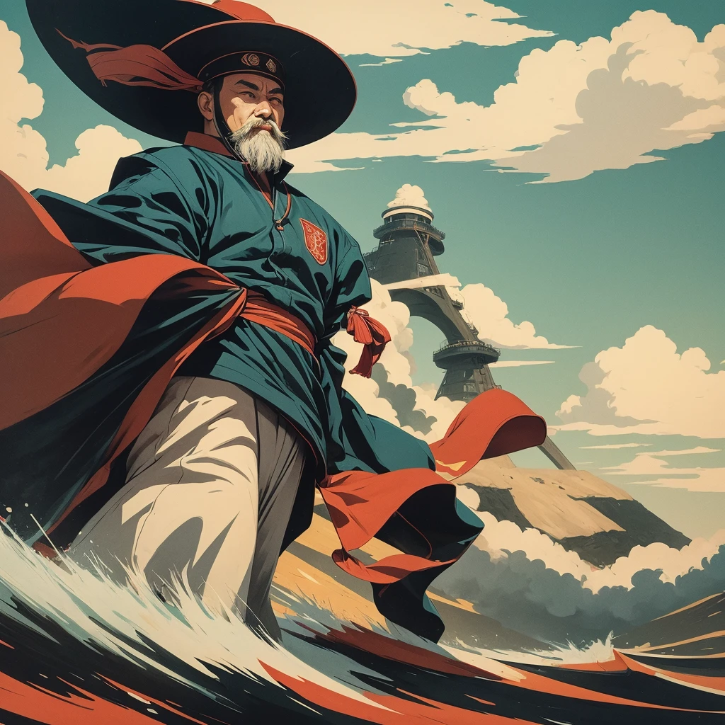 Iconic illustration of Manchukuo