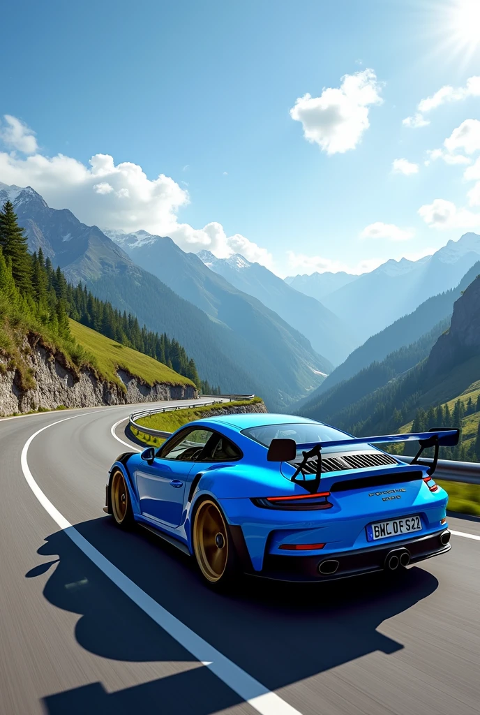 GT3 RS blue 