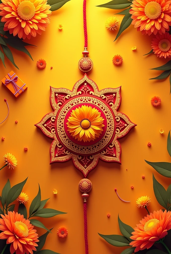 Rakhi with Plywood,  rakshabandhan festival poster 