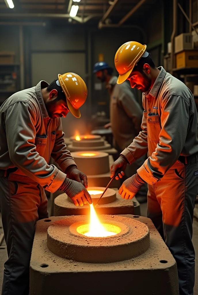 sand casting process in manufacturing