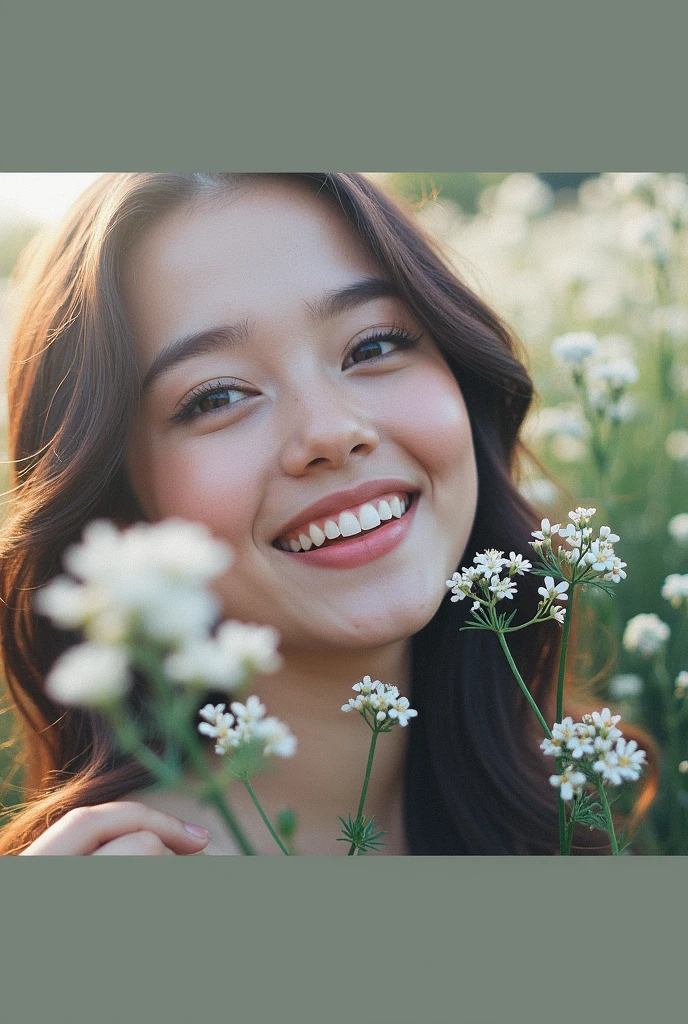 Enhance the photo's image with more natural, beautiful skin.