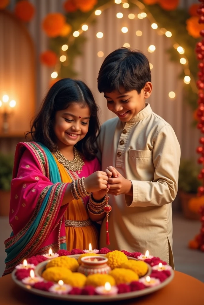 Generate a image for rakshabandhan 