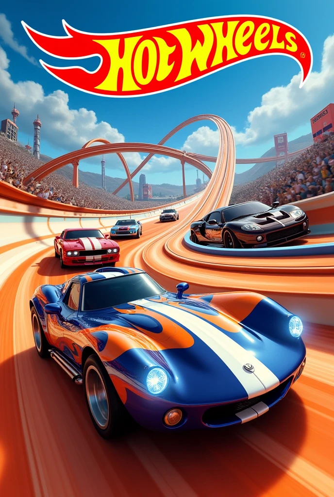 Un folleto con hot wheels y que en el logo de hot wheels diga los  Jeremy's 