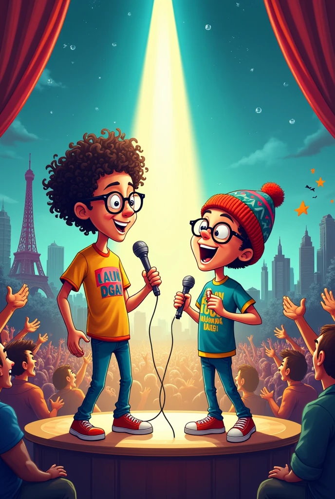 comedy performed by duo global amateur