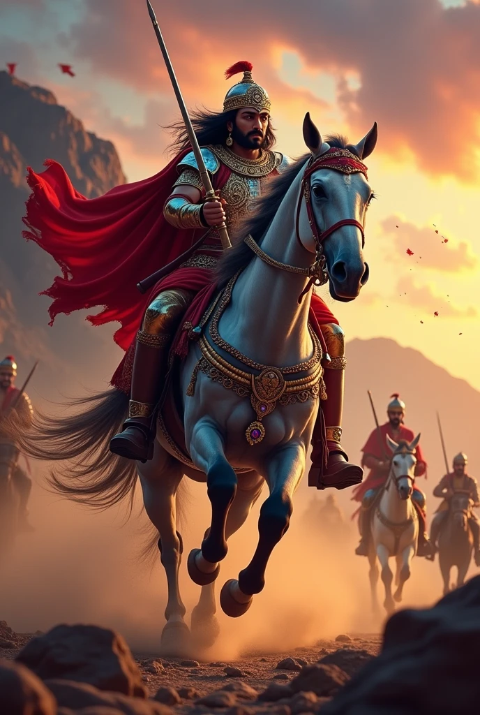 Maharana Pratap on Chetak