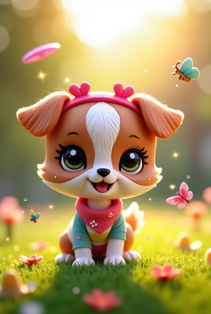 Humanified littlest pet shop dog