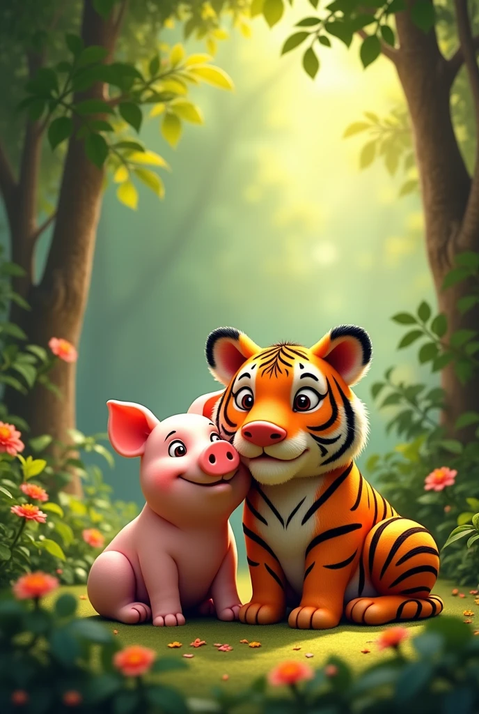 Pig and tiger