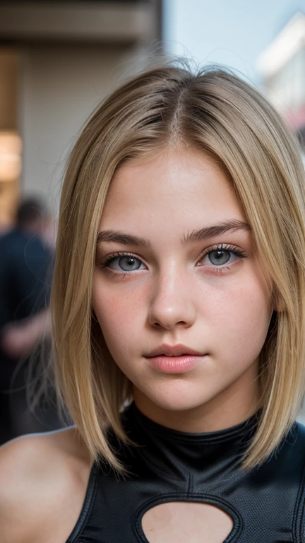 ((Ultra Detail)), Beautiful Art, (((18 yo blonde teen girl . Full lips. Eyes wide))). ((Very short hair)), high details, best quality、So ridiculous, modern superhero costumes, ninja, ninja costume, ninja mask on face, Chinese sword, golden sword,