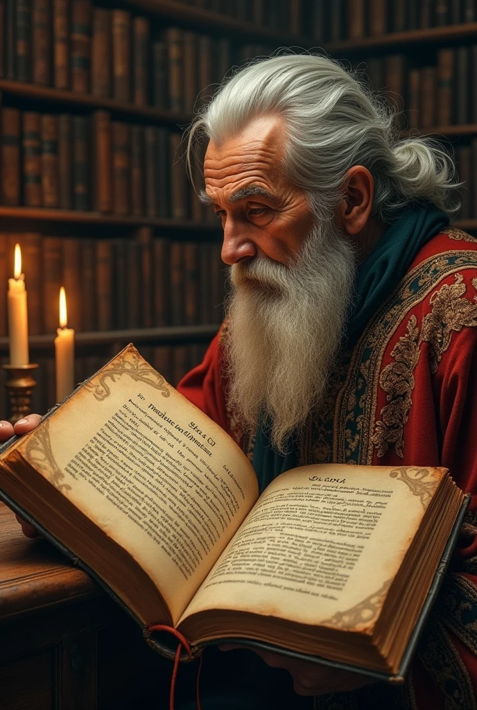 On the page of an old book that says the following in Spanish, "Lately it's harder to gain the trust of people you know"
Bring it to the foreground