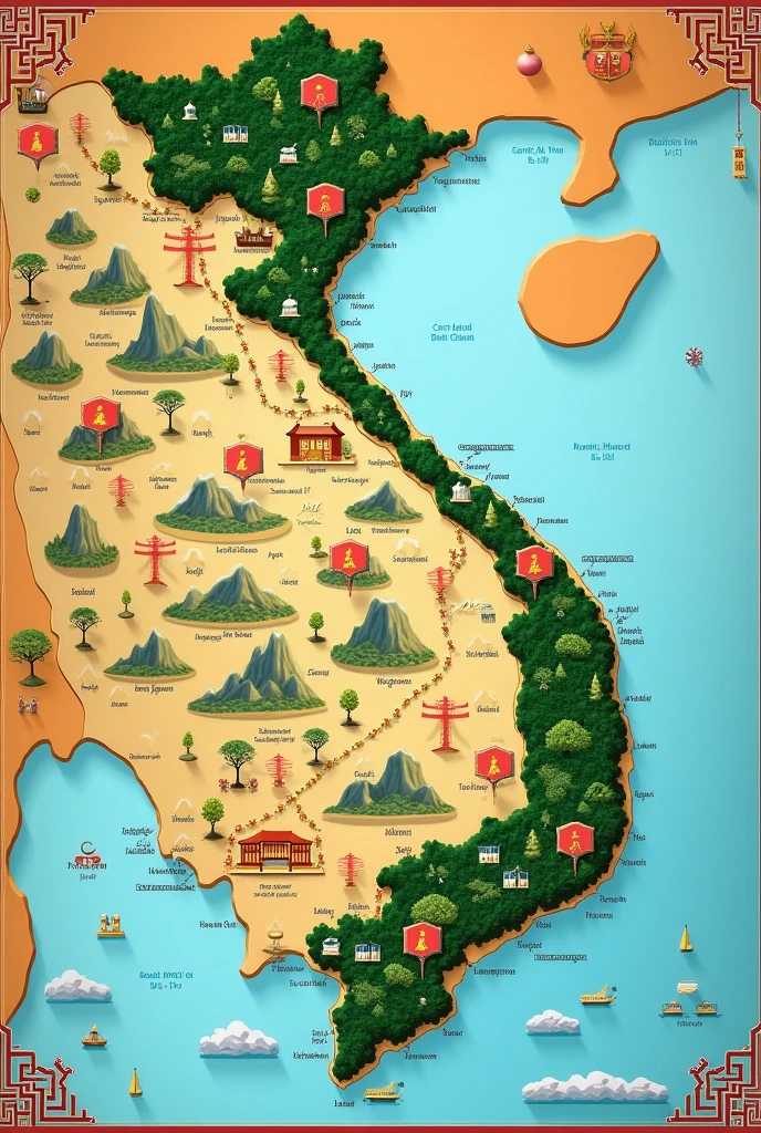 Vietnam Map Image