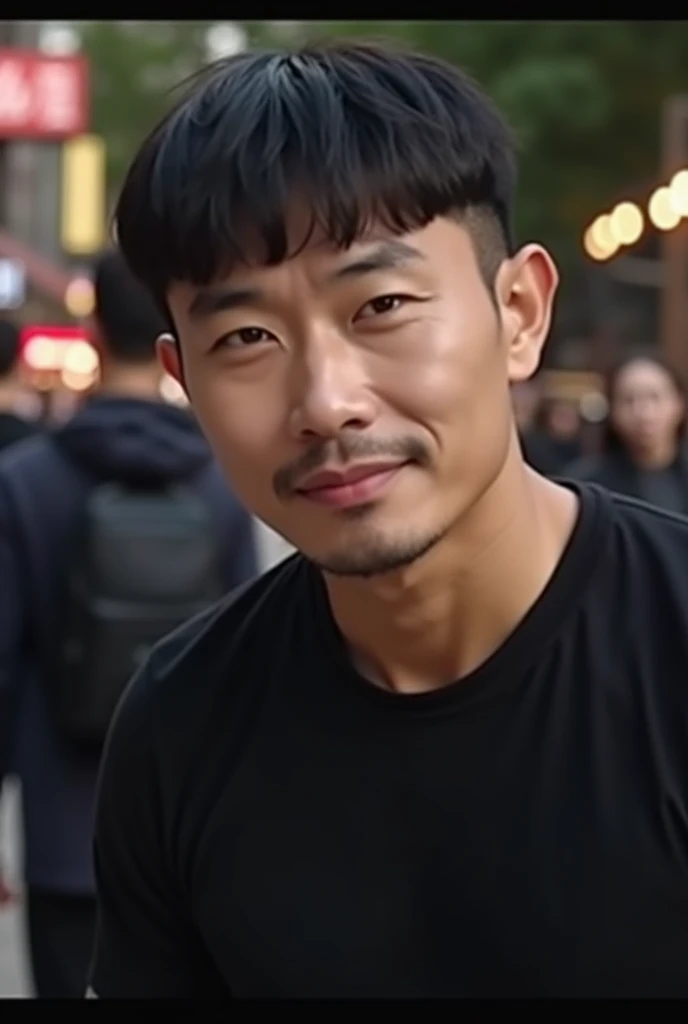 Use below myself photo to imagine and create a future photo of myself (Chinese male ) , make it realistic in real life