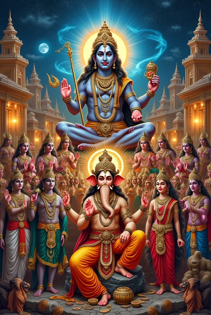 India all god in one frame



