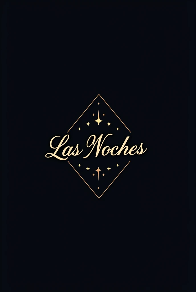 Logo for a minimalist luxury restaurant named Las Noches