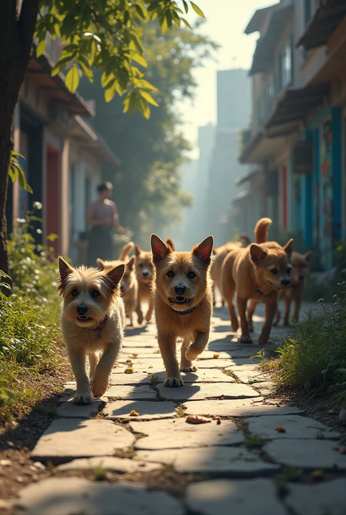 Stray dogs