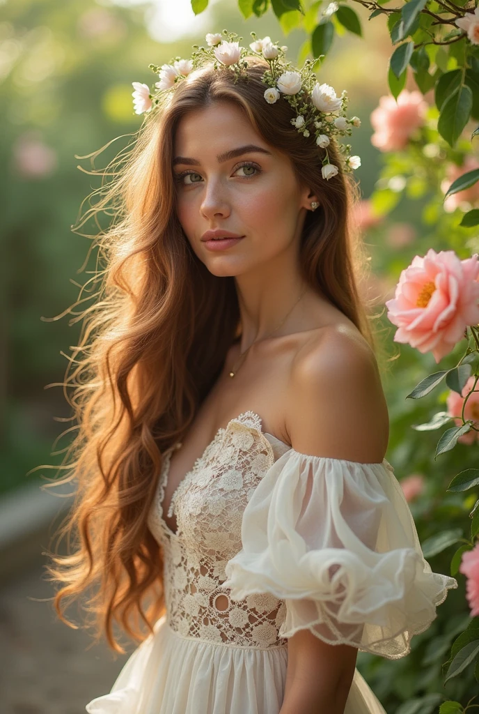 for an advertising campaign required of an image: (best quality, 4k, 8k, high resolution, masterpiece: 1.2), ultra detailed, (realistic, photorealistic, photorealistic: 1.37), (best quality, realistic) ,
image of a woman (a girl (looking like Jessica Alba) of eleven years old with very, very large breasts in a tight short dress (very tight, clinging to her body, showing the curves of her body) European style with a low neckline, beautiful detailed eyes, beautiful detailed lips, curly flowing hair, flowers blooming in the background, vibrant colors, soft natural lighting, elegant and graceful pose, (large breasts:1.4), waist up, wide waist, stocky, (Tall:1.4)),
leaning against a pole, cold atmosphere,Cinematic, excellent lighting), raw style, garden background, natural lighting, subtle shadows, expressive face, standing posture, fresh and vibrant colors, hair flowing with movement, airy and light atmosphere, inspiring and vibrant strengthening. - raw style