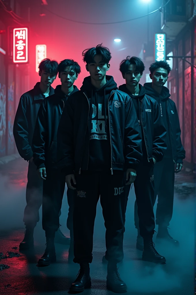Stray kids dlmlu dark interpretation wallpaper